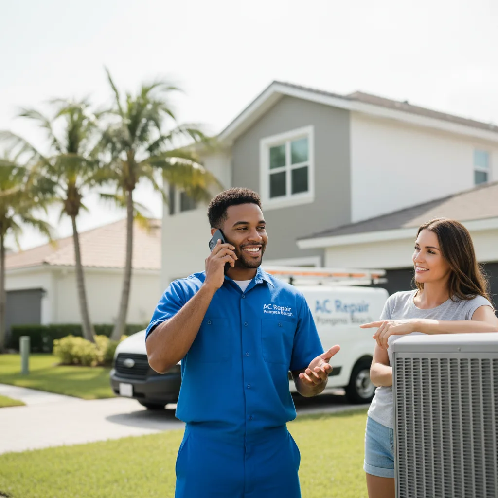 AC Repair Pompano Beach customer support in Central